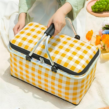 Mistral – Panier de pique-nique pliable isolant et élégant