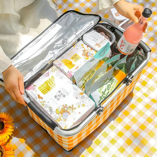 Mistral – Panier de pique-nique pliable isolant et élégant