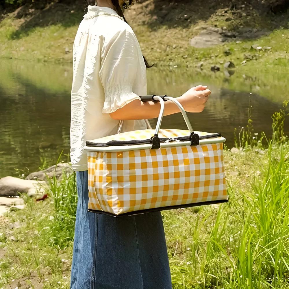 Mistral – Panier de pique-nique pliable isolant et élégant