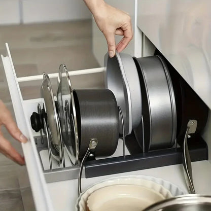 Soléra – Organisateur de casseroles extensible et fonctionnel