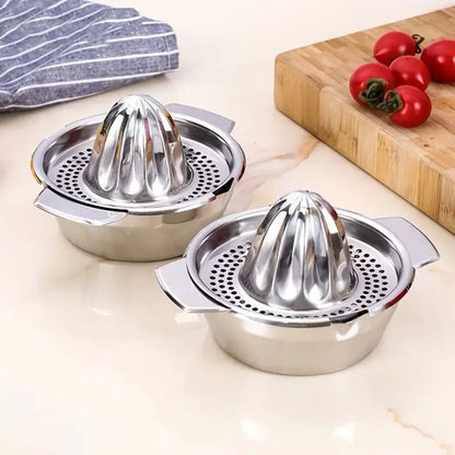 Solara – Presse-agrumes en inox compact et fonctionnel