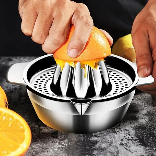 Solara – Presse-agrumes en inox compact et fonctionnel