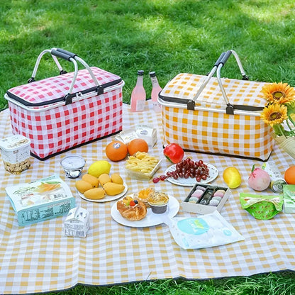 Mistral – Panier de pique-nique pliable isolant et élégant