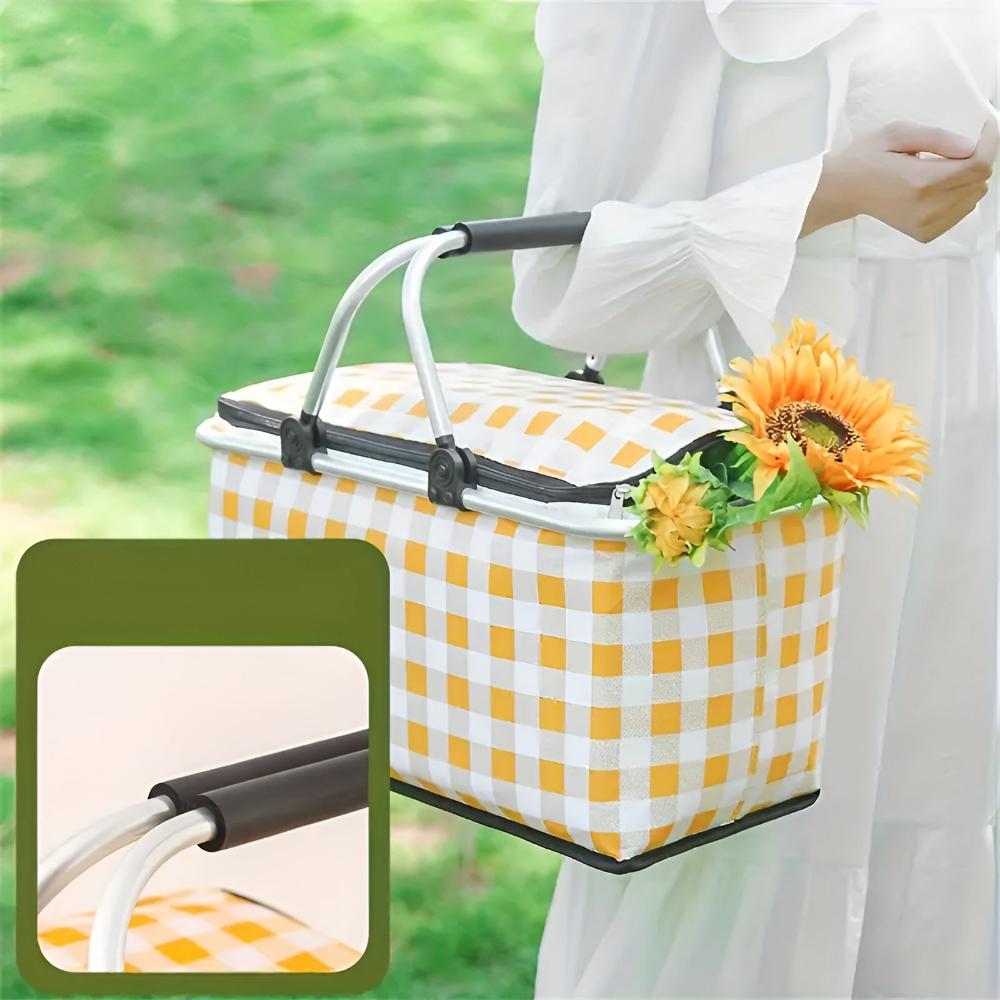 Mistral – Panier de pique-nique pliable isolant et élégant