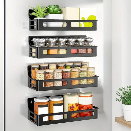 Orion – Étagère magnétique minimaliste et fonctionnelle pour épices
