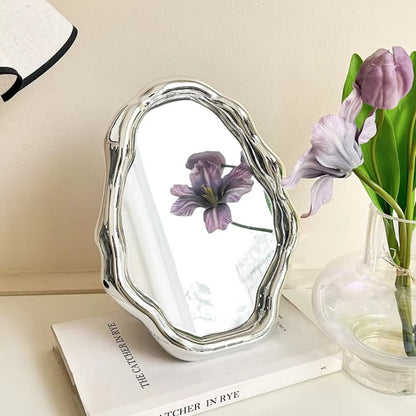 Lunara – Miroir de table sculptural et contemporain