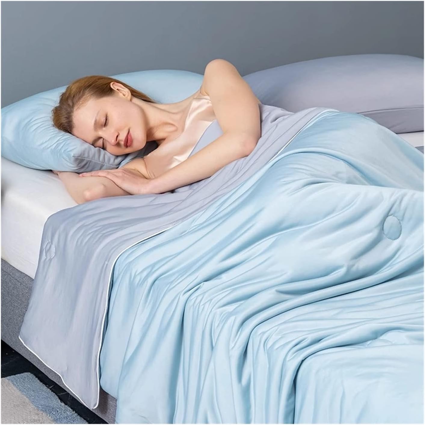 Soléra – Plaid rafraîchissant minimaliste et respirant